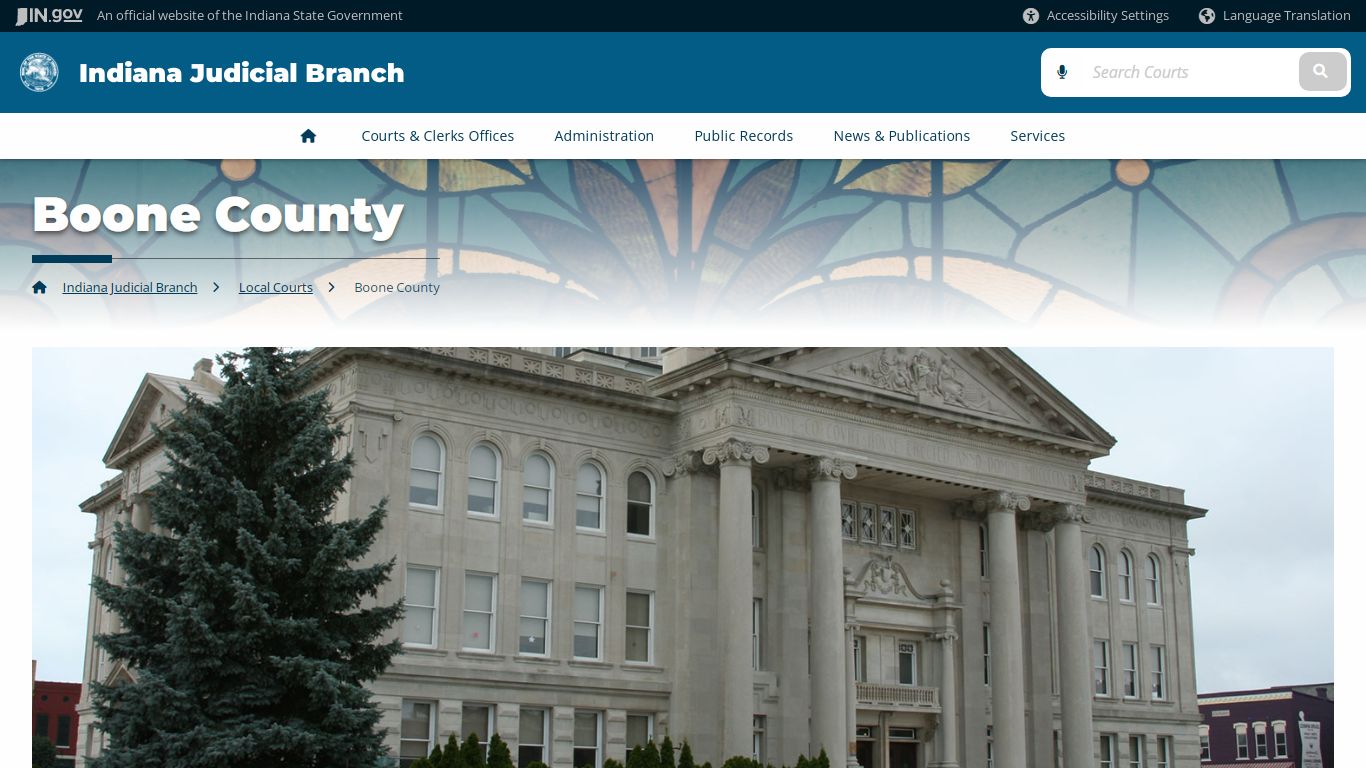 Courts: Boone County - IN.gov
